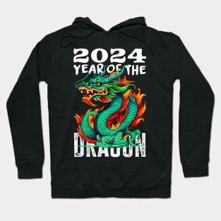 Chinese Lunar New Year of The Dragon 2024 - Happy New Year 2024 Hoodie